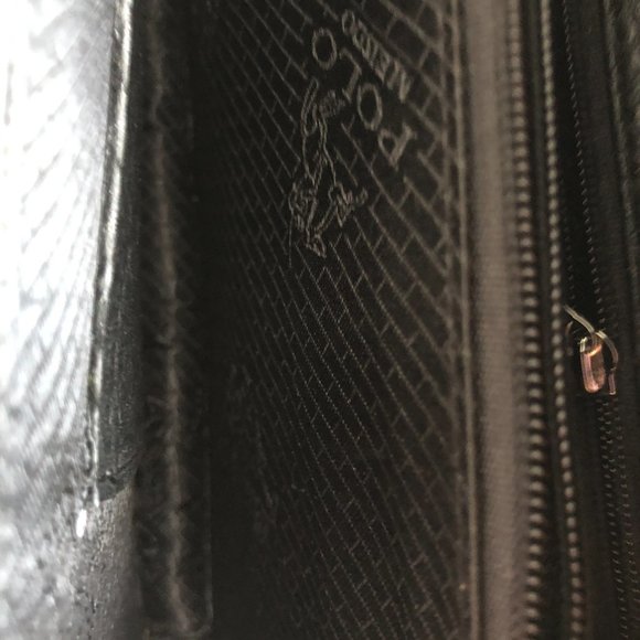 NEW Polo Men's Handheld Leather Bag Purse For Cell Phone-Credit Debt Card Wallet - Picture 4 of 11